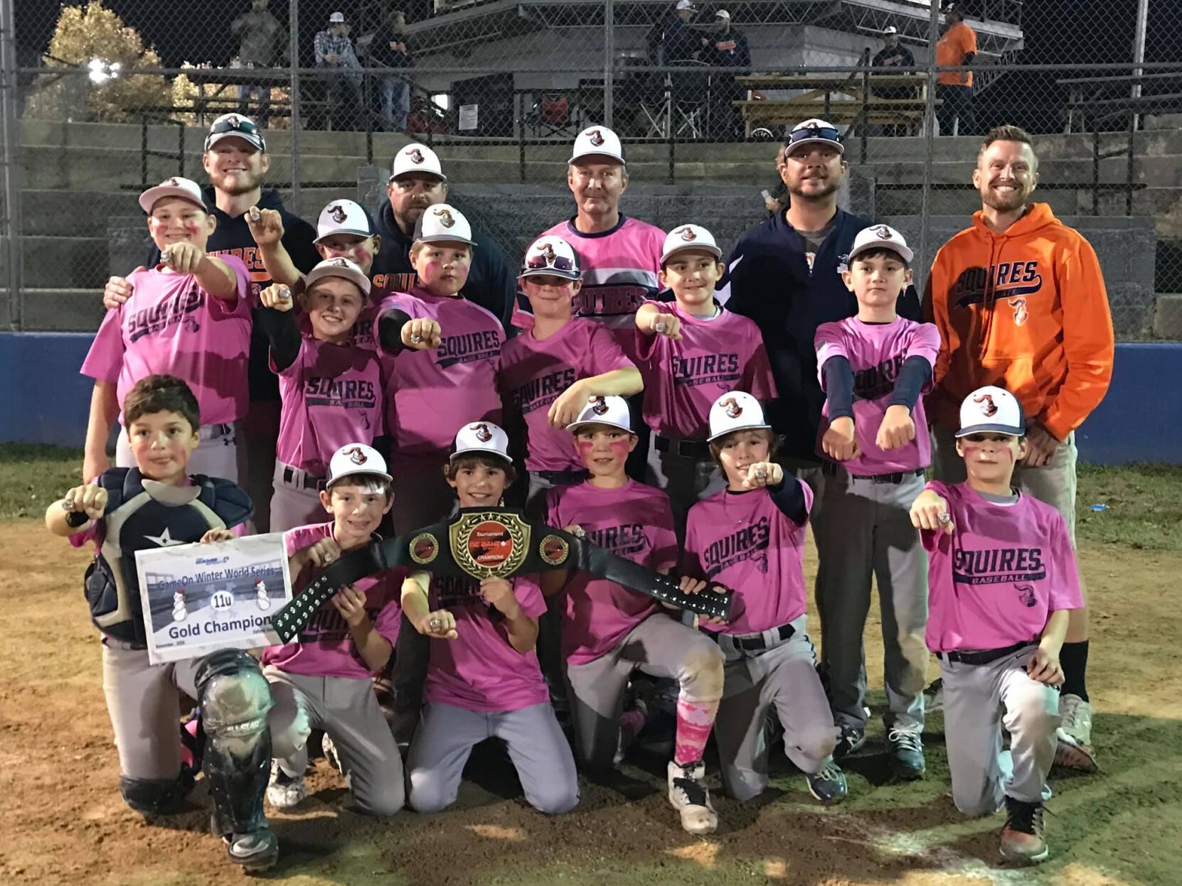 Virginia Squires 11U team